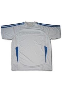 W002 訂做功能性運動短袖 設計短袖T恤 訂購籃球服  訂製功能性運動服專門店    白色